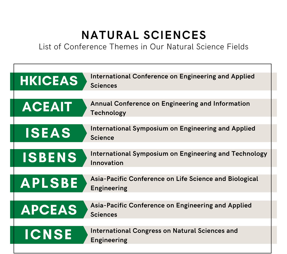 Natural Sciences